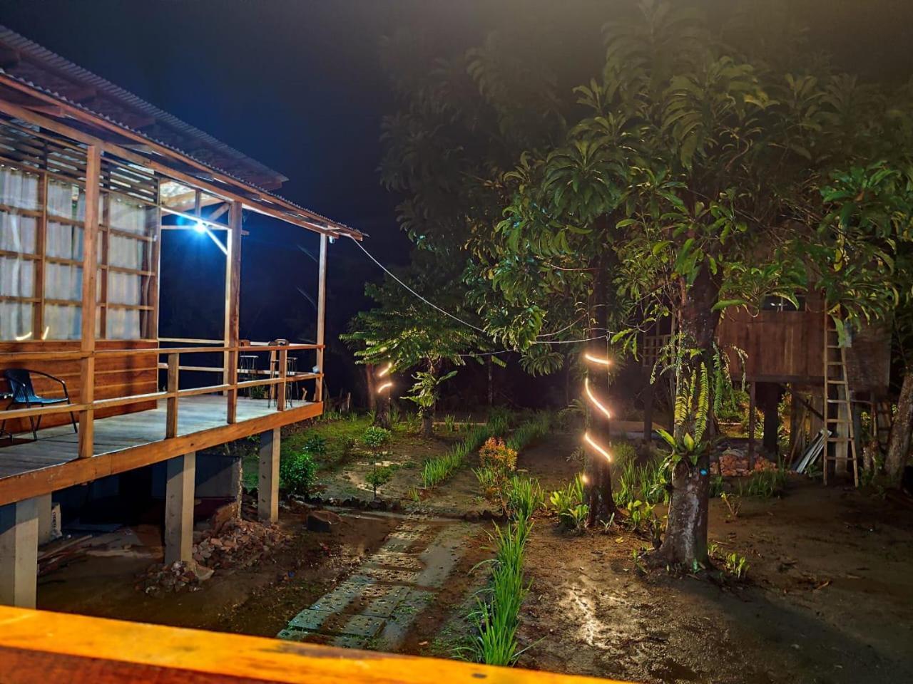 Bua Guesthouse Tangkahan Bagian luar foto